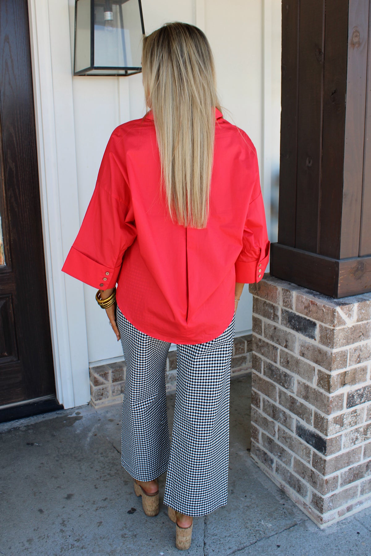 Overtime Blouse - Red