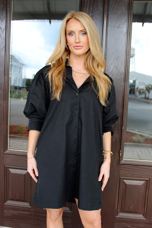 Midnight Muse Button Down Mini