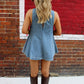The Denim Babydoll Set