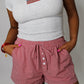 Red & White Checkered Shorts