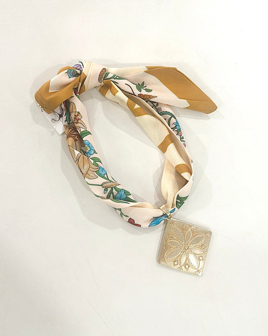 Hart Designs | Yellow Scarf Necklace