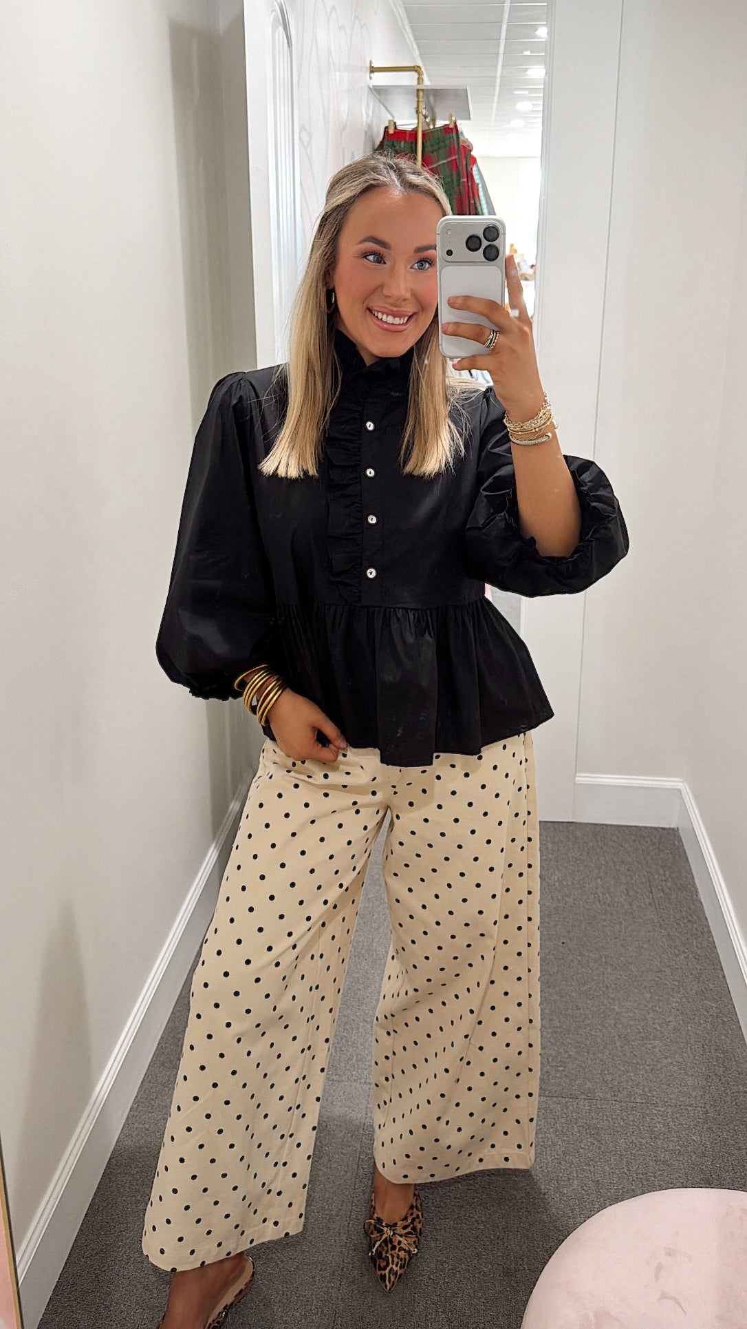 Ruffled Elegance Blouse