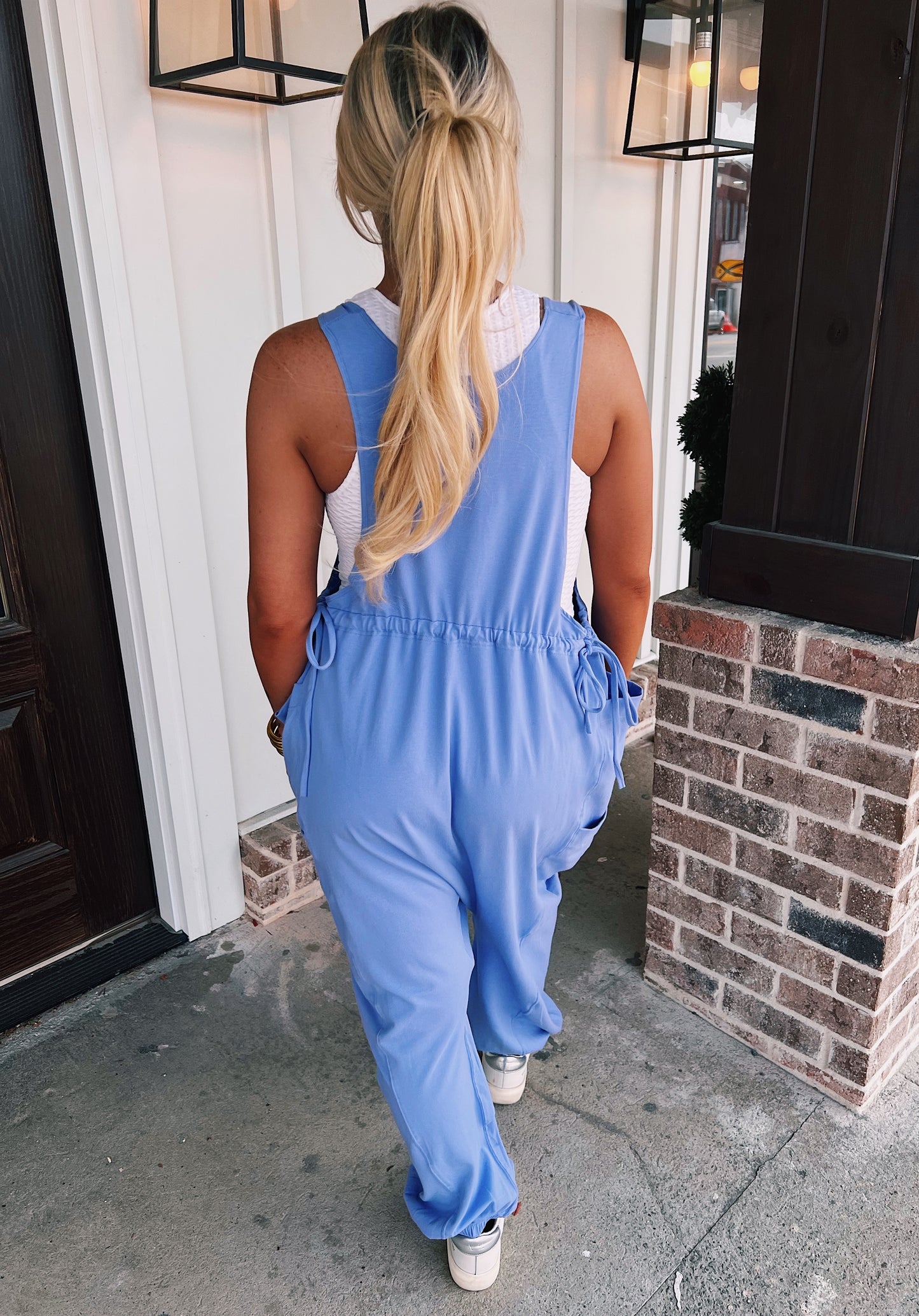 The Jayla Jumpsuit - Periwinkle