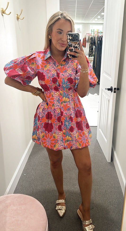 Resort Chic Mini Dress