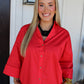 Overtime Blouse - Red