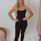 The Willow Jumpsuit in Brown