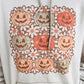Floral Pumpkin Hoodie