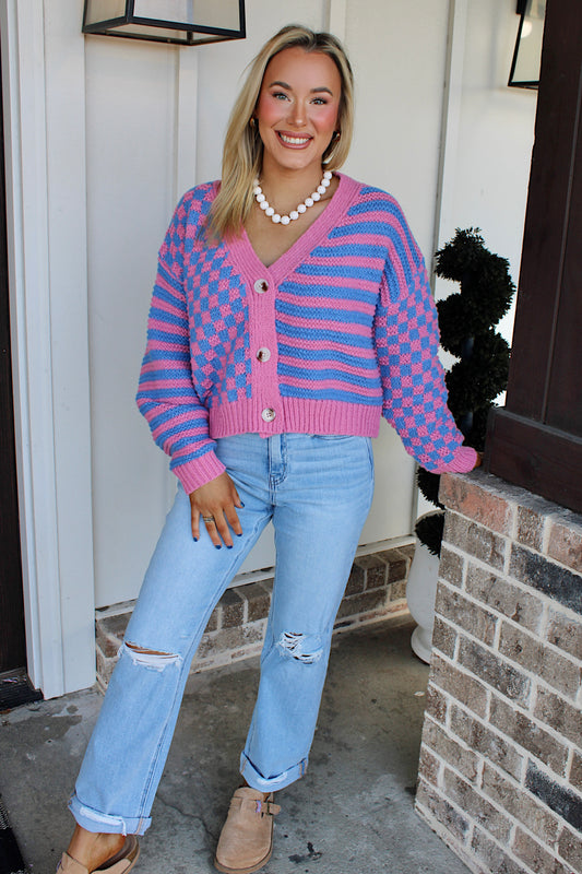 Good Days Button Down Sweater