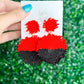 Gameday Beaded Round Earrings