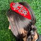 SIC' EM Gameday Headband - RED