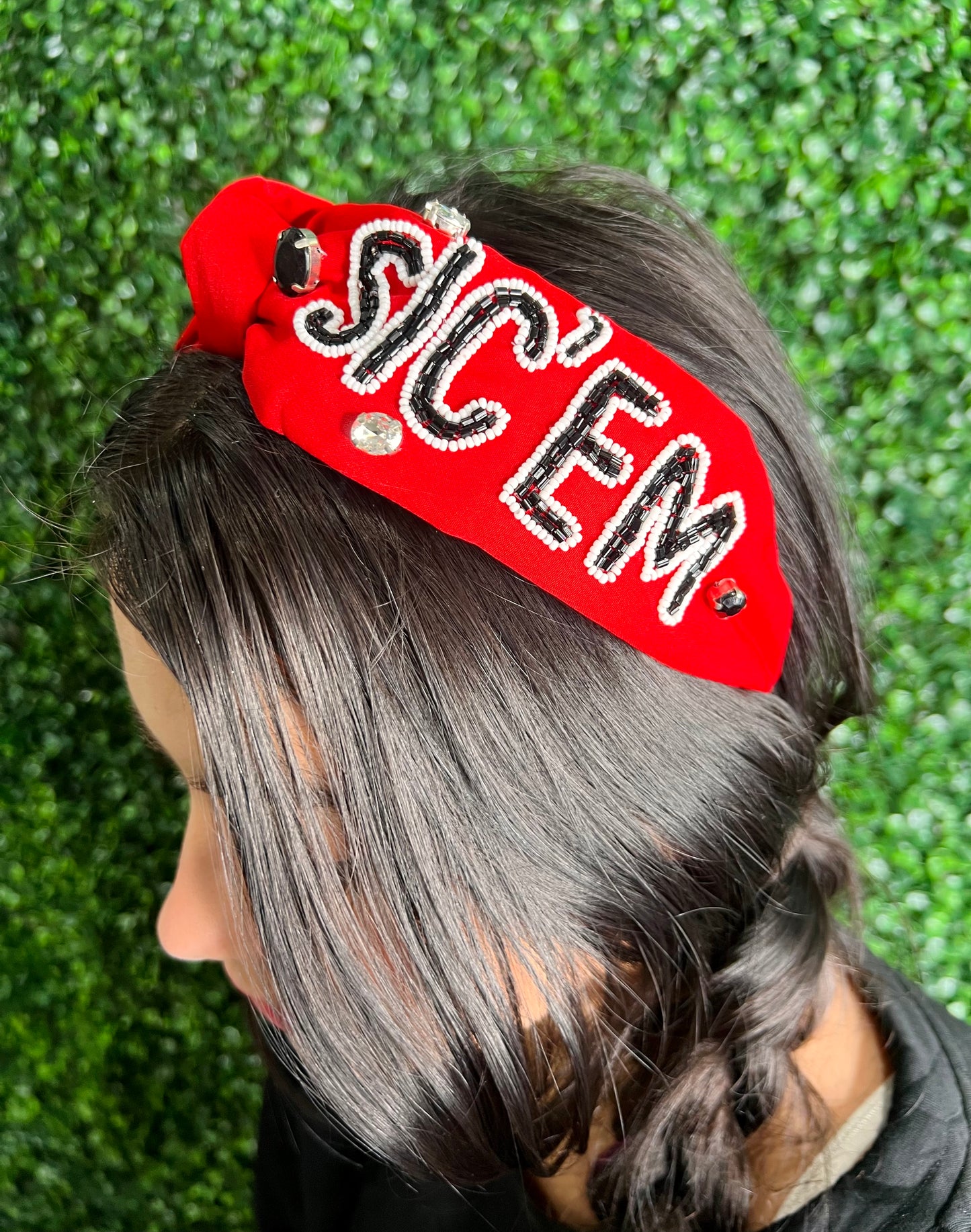 SIC' EM Gameday Headband - RED