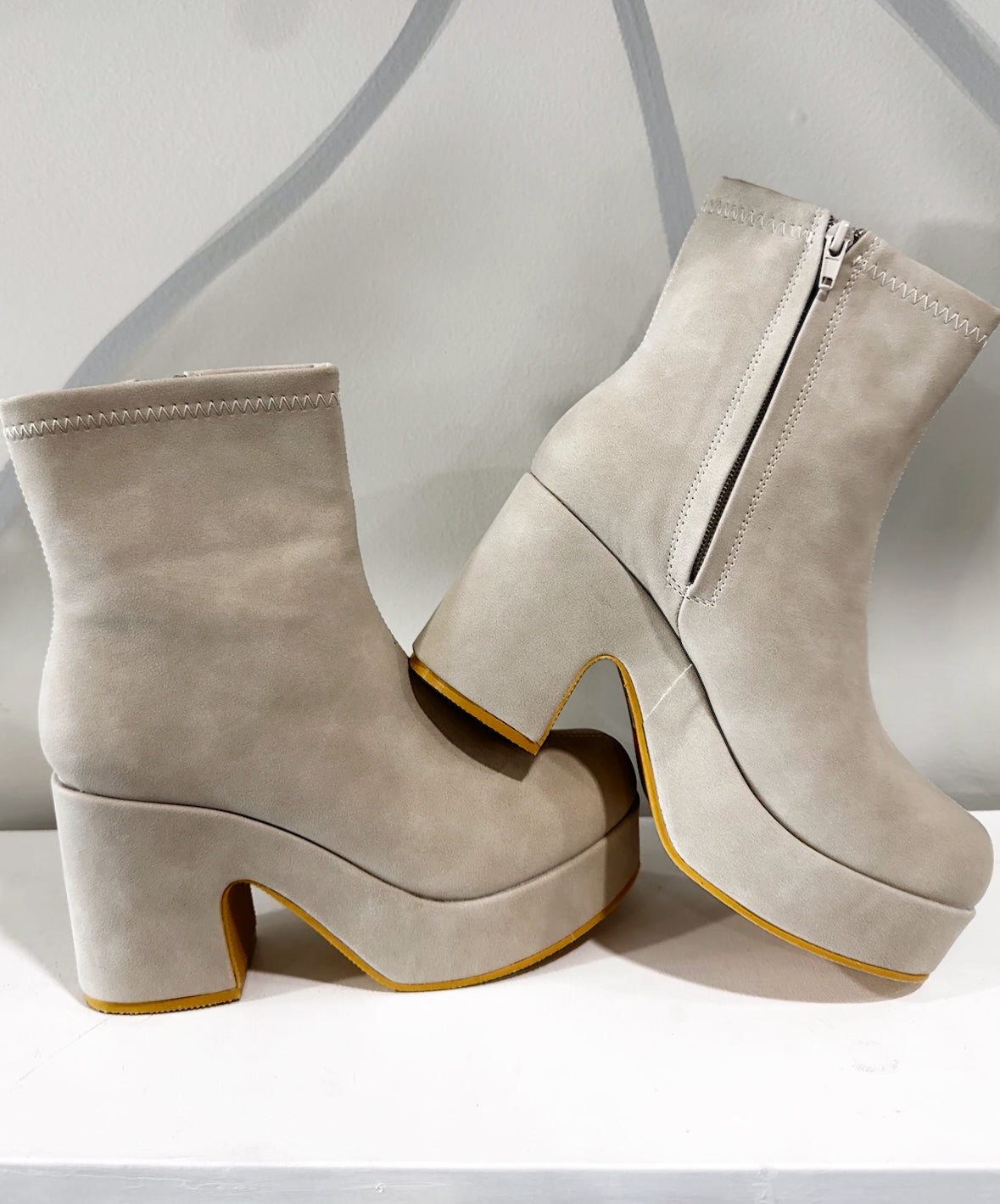 The Dalton Bootie - Ivory