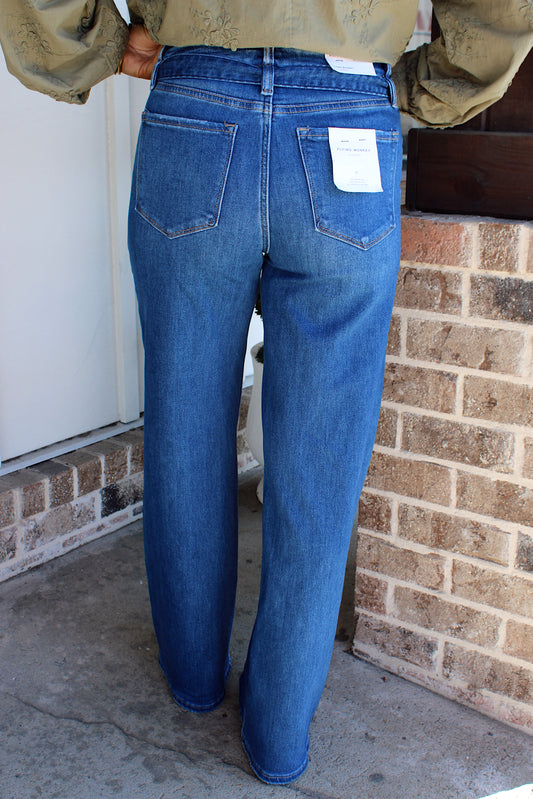 Flying Monkey | High Rise Wide Leg w/ Tie Belt