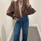 Eyes on You Leopard Blouse