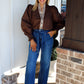 Eyes on You Leopard Blouse