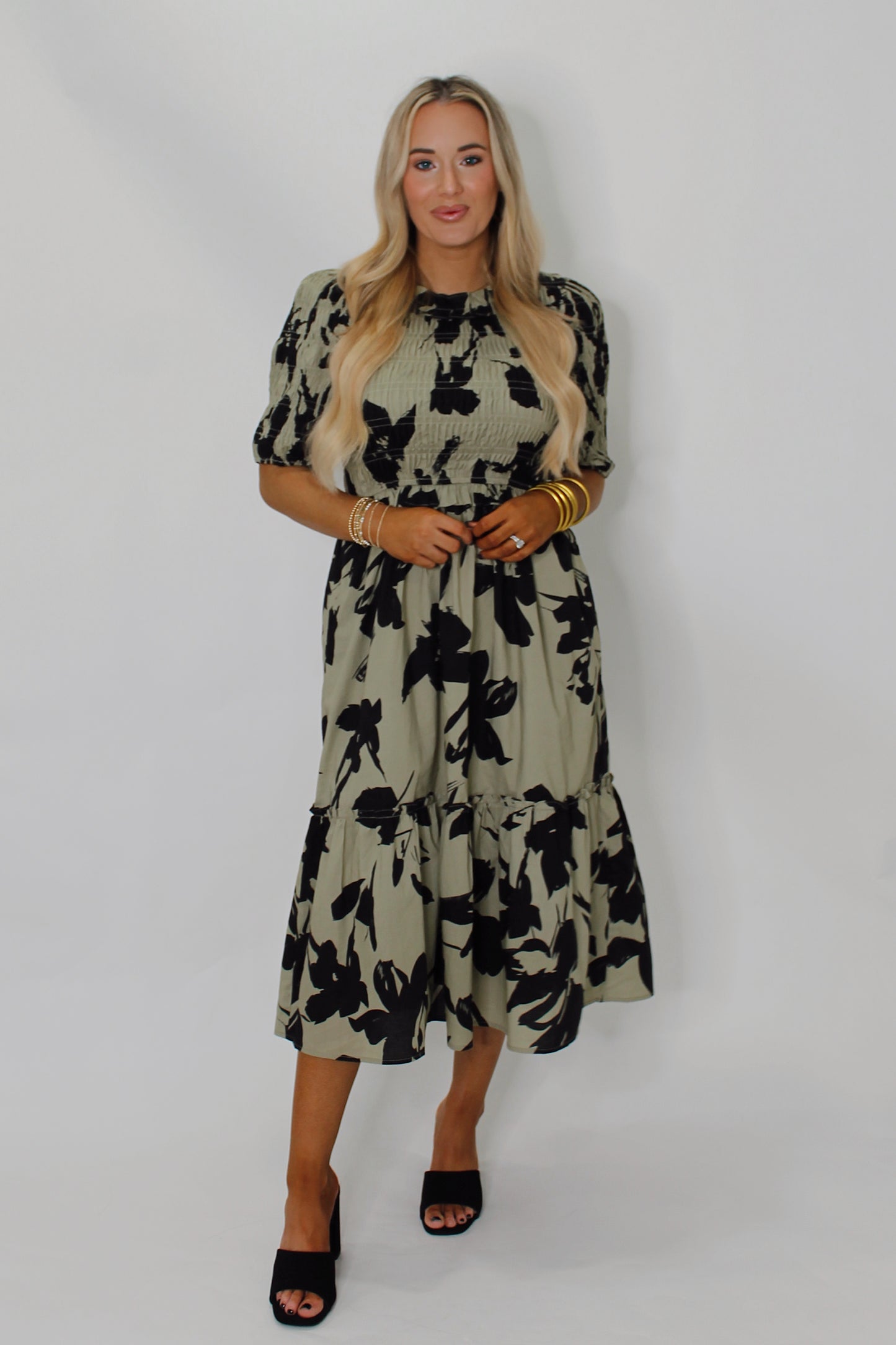 Kind Glance Midi Dress