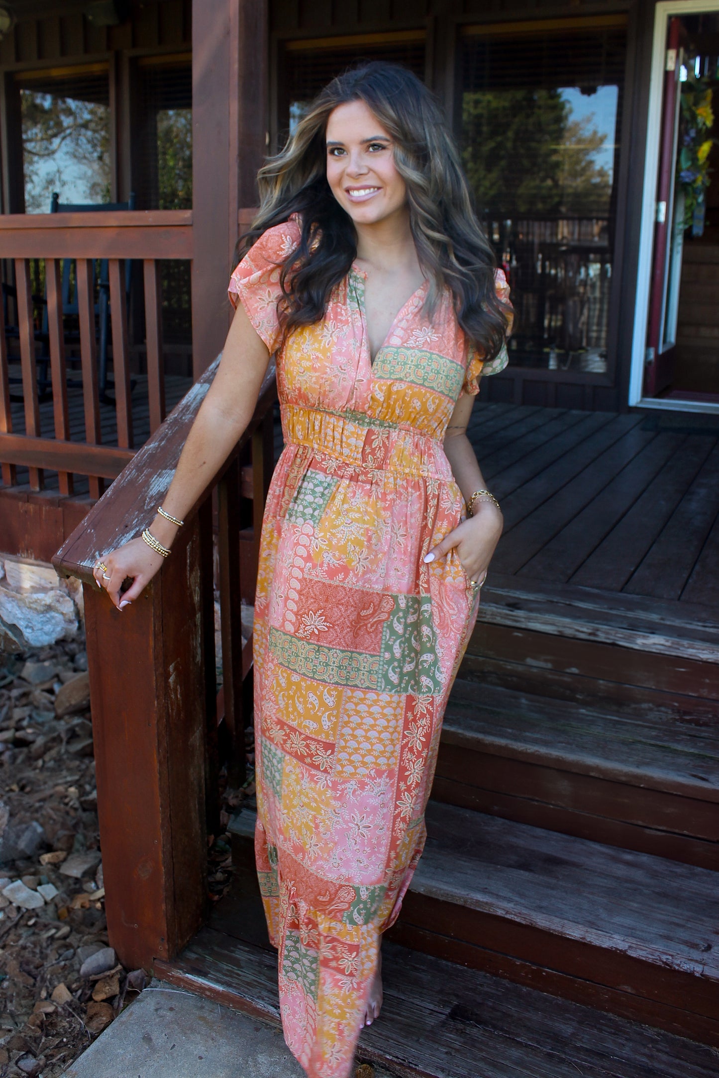 Autumn Brunch Maxi Dress