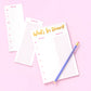 Meal Planning Notepad