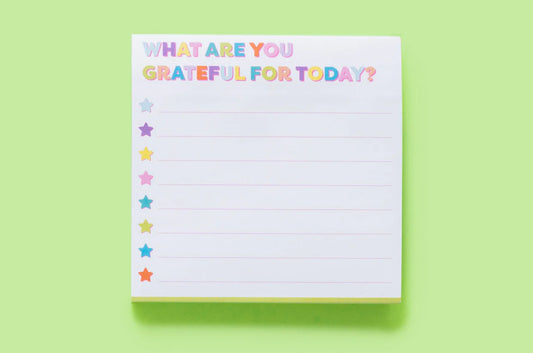 Gratitude Sticky Pad