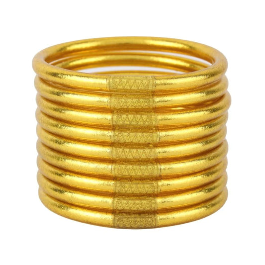 BuDhaGirl / All Weather Bangles - Gold