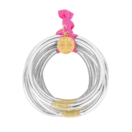 BuDhaGirl / All Weather Bangles - Silver