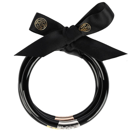 BuDhaGirl / Three Kings All Weather Bangles - Black