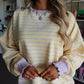 Oversized Terry Top in Lavender