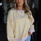 Oversized Terry Top in Lavender