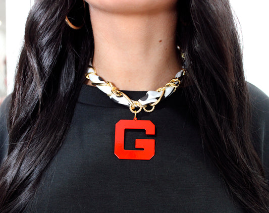 Hart Designs - Gold Chain/Polka Dot GA Necklace