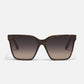 QUAY Eyewear / Level Up Remixed - Neutral Tort/Smoke Taupe