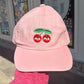 Cherries "Mama" Hat - Pink