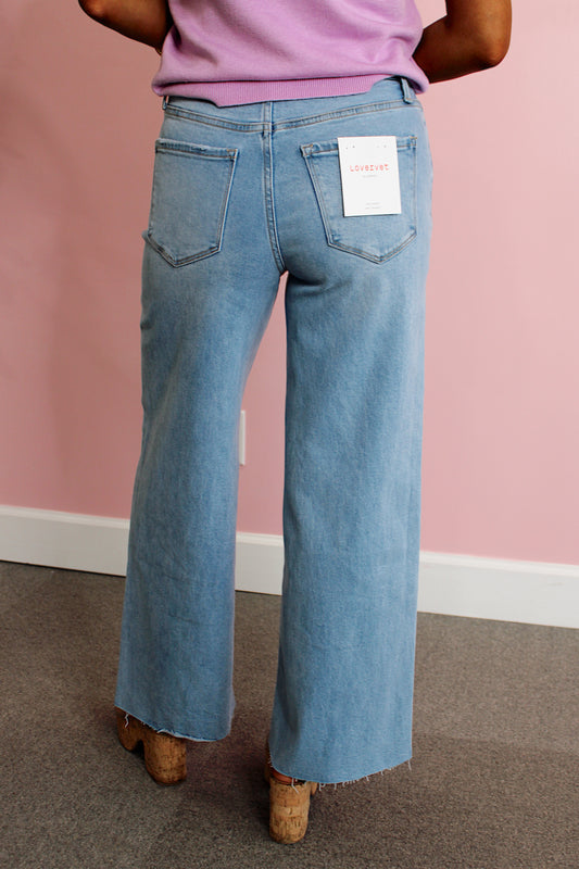 VERVET | High Rise Light Wash