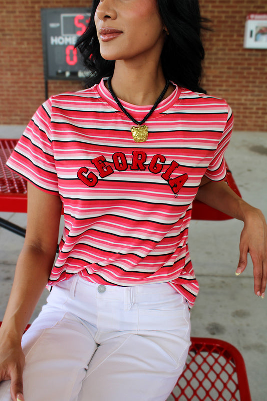 STEWART SIMMONS - The Weekend Stripe Tee