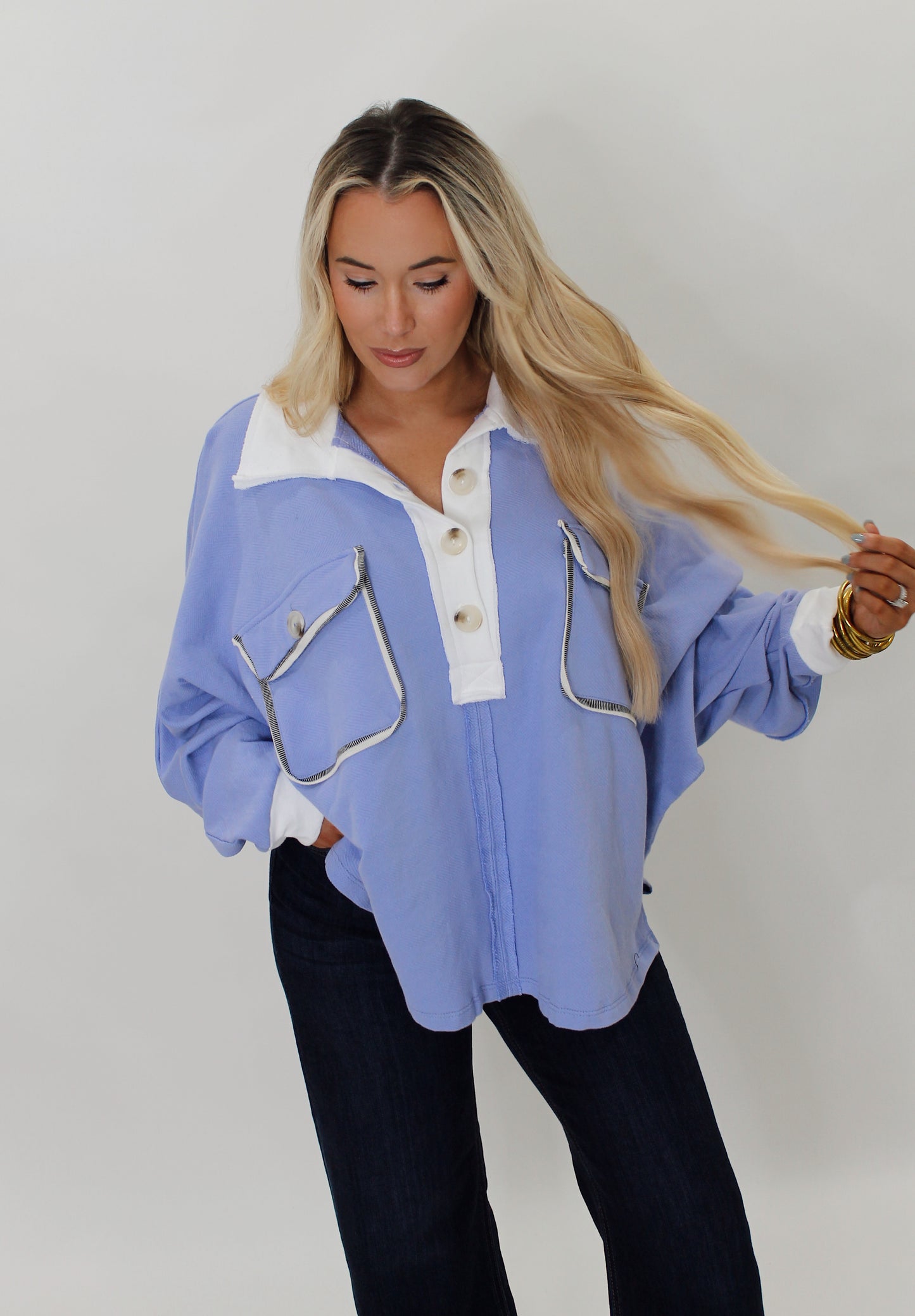 Small Town Girl Oversized Top