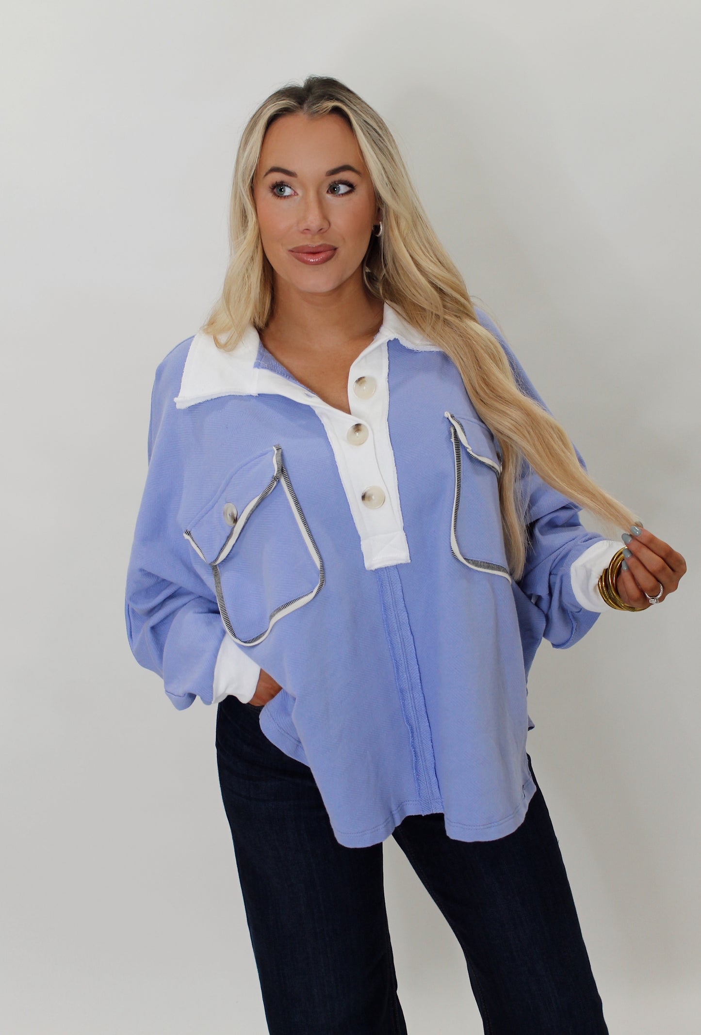 Small Town Girl Oversized Top