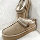 Storm Platform Slip On - Natural