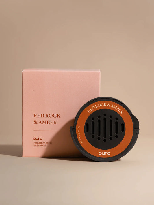Red Rock and Amber Car Fragrance -Pura