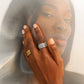 BudhaGirl - Silver All Weather Rings (Set of 3)