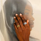 BudhaGirl - Silver All Weather Rings (Set of 3)