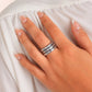 BudhaGirl - Silver All Weather Rings (Set of 3)