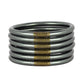 BuDhaGirl / All Weather Bangles - Graphite