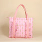 The Everyday Quilted Tote Bag - Oh So Fancy Pink