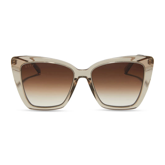 DIFF Eyewear / Becky IV - Vintage Crystal Brown