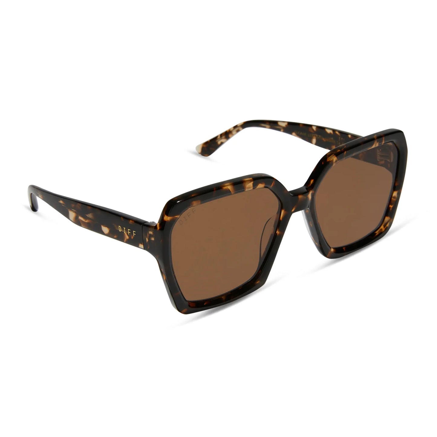 DIFF Eyewear / Sloane - espresso tort + brown