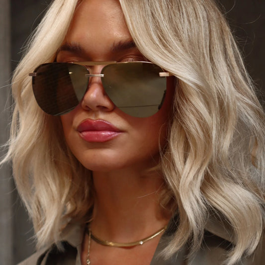 DIFF Eyewear / Tahoe - Brushed Gold