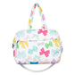 Multicolored Coquette Bows Weekend Duffel w/ Pass-Thru Slip