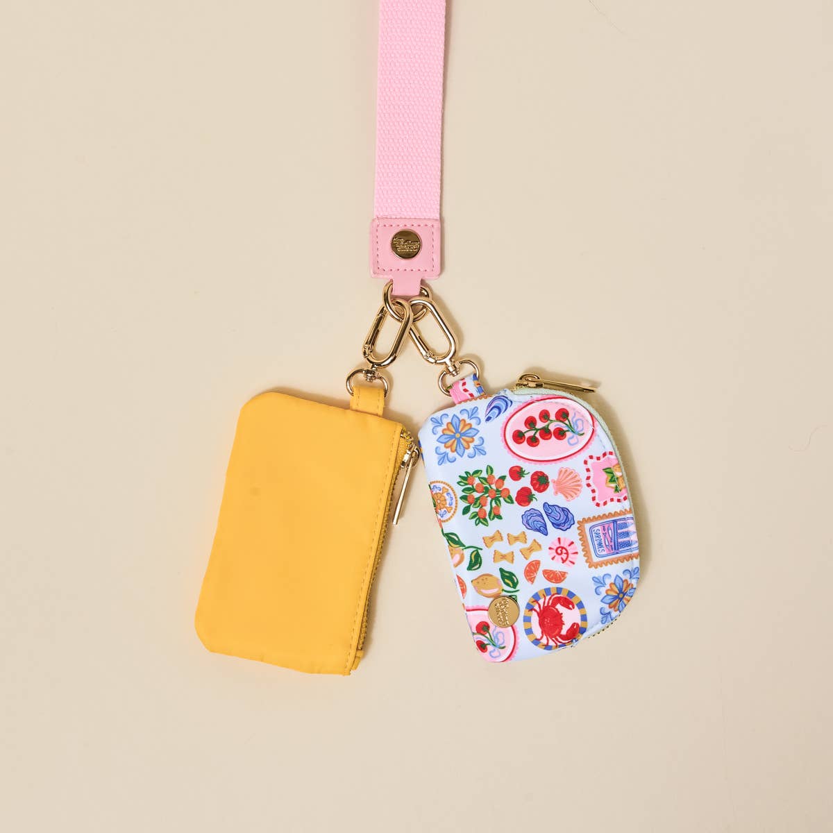 Dynamic Duo Pouch Wristlet–Ciao Bella