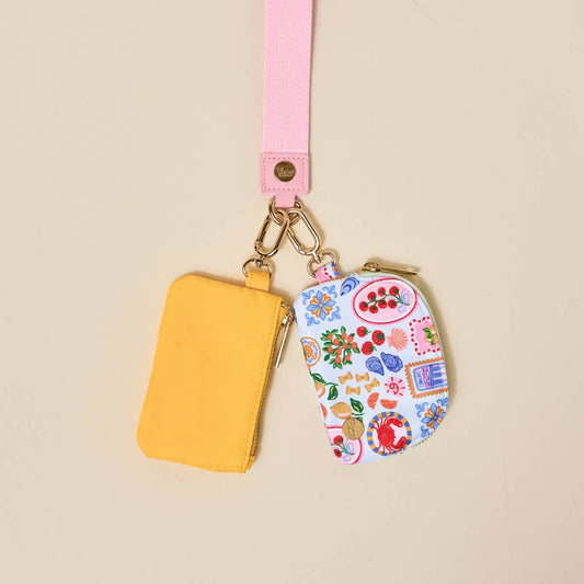 Dynamic Duo Pouch Wristlet–Ciao Bella