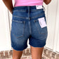 Cheerful Mid Rise Midi Shorts