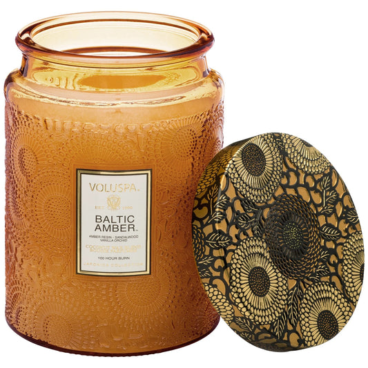 VOLUSPA Large Jar Glass Candles